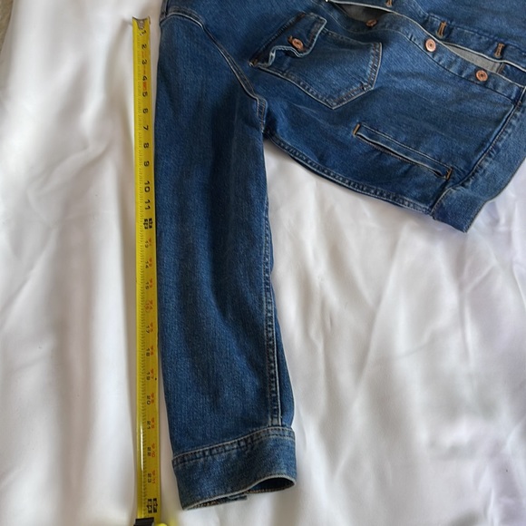 Like new J Crew Mercantile jean jacket. Size XL. - Picture 6 of 10
